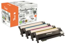 Peach - Spar Pack Tonermodule kompatibel zu  CLT-4072, One Size
