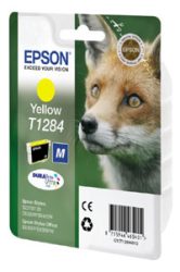 Epson E128 Druckerpatronen ye - Epson T1284 y, C13T12844011 für z.B. Epson Stylus SX 230, Epson Stylus SX 235 W, Epson Stylus Office BX 305 F