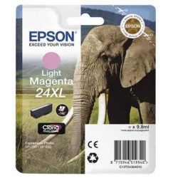 Epson E24XLlm Druckerpatronen XL mali - Epson No. 24XL lm, C13T24364010 für z.B. Epson Expression Photo XP -55, Epson Expression Photo XP -750