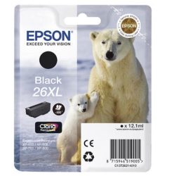 Original Tintenpatrone XL schwarz Epson No. 26XL bk, T2621