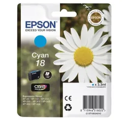 Epson E18c Druckerpatronen cy - Epson No. 18 c, C13T18024010 für z.B. Epson Expression Home XP -100, Epson Expression Home XP -102