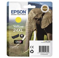 Original Tintenpatrone XL gelb Epson No. 24XL y, T2434
