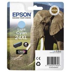Epson E24XLlc Druckerpatronen XL cyli - Epson No. 24XL lc, C13T24354010 für z.B. Epson Expression Photo XP -55, Epson Expression Photo XP -750