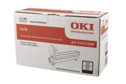 Oki O4431/28/34/4391 Toner bk - OKI 44315108 für z.B. OKI C 610 CDN, OKI C 610 DM, OKI C 610 DN, OKI C 610 DTN, OKI C 610 N