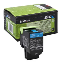 Lexmark L80 Toner cy - Lexmark 80C20C0 für z.B. Lexmark CX 310 dn, Lexmark CX 310 n, Lexmark CX 410 de, Lexmark CX 410 dte, Lexmark CX 410 e