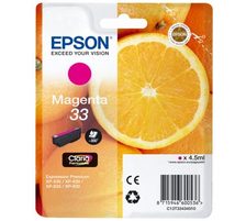 Epson E33 Druckerpatronen ma - Epson T3343, No. 33 m, C13T33434010 für z.B. Epson Expression Premium XP -530, Epson Expression Premium XP -630