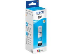 Epson, Epson E106bk Druckerpatronen cyan - Epson No. 106 bk, C13T00R240 für z.B. Epson EcoTank ET -7700, Epson EcoTank ET -7750, Epson EcoTank L 7160
