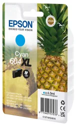 Epson E604XL Druckerpatronen XL c - Epson No. 604XL, T10H240 für z.B. Epson Expression Home XP -2200, Epson Expression Home XP -2205