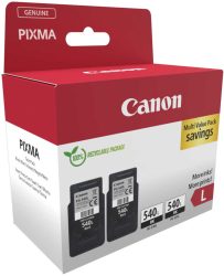 Canon C540LTWIN Druckerpatronen XL bk - Canon PG-540LTWIN für z.B. Canon Pixma TS 5150, Canon Pixma TS 5151, Canon Pixma MG 3650, Canon Pixma MX 475