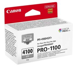 Canon C4100GY Druckerpatronen gy - Canon PFI-4100GY für z.B. Canon imagePROGRAF Pro -1100, Canon imagePROGRAF Pro -1100 GB