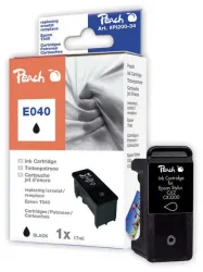Peach E40 BK Druckerpatrone bk ersetzt T040BK, C13T04014010