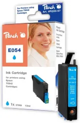Peach E542 C Druckerpatrone cy ersetzt Epson T0542C, C13T05424010 für z.B. Epson Stylus Photo R 1800, Epson Stylus Photo R 800