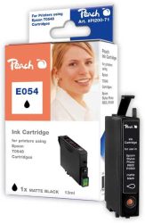 Peach E548 MBK Druckerpatrone matt bkmt ersetzt Epson T0548MBK, C13T05484010 für z.B. Epson Stylus Photo R 1800, Epson Stylus Photo R 800