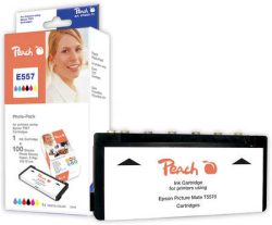 Peach Foto Pack kompatibel zu Epson T5570