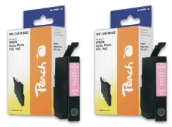 Peach E336 PHM 2 Druckerpatronen 2*maph ersetzt Epson T0336PHM*2, C13T03364010 für z.B. Epson Stylus Photo 950, Epson Stylus Photo 960