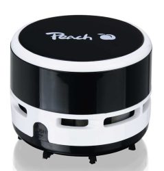 Peach Mini Tisch Staubsauger PA105 schwarz