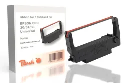 Farbbandkassette kompatibel zu Epson ERC 30/34/38, schwarz/rot Epson