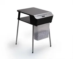 Bonsai Druckertisch mit Aktenvernichter Docshred Fit 7 Bonsai