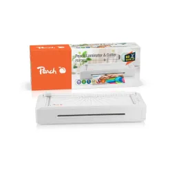 Peach 2 in 1 Laminiergerät Plug & Play inkl. Trimmer, A4, PBP351