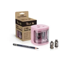Peach Dopplespitzer, elektrisch, pastellrosa