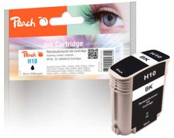 Peach HP 10 bk Druckerpatrone bk ersetzt HP No. 10 bk, C4844A für z.B. HP OfficeJet 9120, HP Business InkJet 1000, HP Business InkJet 1100, HP CP 1700
