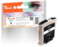 Peach HP 13 bk Druckerpatrone bk ersetzt HP No. 13 bk, C4814AE für z.B. HP Business InkJet 1000, HP OfficeJet Pro K 850, HP OfficeJet Pro K 850 DN