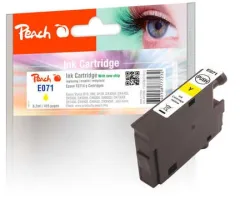 Peach E714 y Druckerpatrone XL ye ersetzt Epson T0714 y, C13T07144011 für z.B. Epson Stylus DX 7400, Epson Stylus SX 210, Epson Stylus D 120