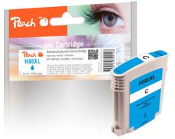 Peach HP 88 XLc Druckerpatrone XL cy ersetzt HP No. 88XL c, C9391AE für z.B. HP OfficeJet Pro K 5300, HP OfficeJet Pro K 5400, HP OfficeJet Pro K 5400 N
