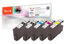 Peach E895 XL 5 Druckerpatronen (2*bk, c/m/y) ersetzt Epson T0895XL, C13T08954011 für z.B. Epson Stylus SX 210, Epson Stylus Office BX 300 F