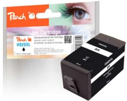 Peach HP 920 XLbk Druckerpatrone XL bk ersetzt HP No. 920XL bk, CD975AE für z.B. HP OfficeJet 6500 A Plus, HP OfficeJet 6000, HP OfficeJet 6000 Wireless