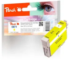Peach E714 y Druckerpatrone XL ye ersetzt Epson T0714 y, C13T07144011 für z.B. Epson Stylus DX 7400, Epson Stylus SX 210, Epson Stylus D 120