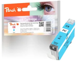 Peach C8 PC Druckerpatrone cyph ersetzt Canon CLI-8PC, 0624B001, 0624B024 für z.B. Canon Pixma IP 6600, Canon Pixma IP 6600 D, Canon Pixma IP 6700 D