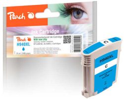 Peach HP 940 XLc Druckerpatrone XL cy ersetzt HP No. 940XL c, C4907AE für z.B. HP OfficeJet Pro 8000, HP OfficeJet Pro 8000 Enterprise