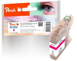 Peach B125 XLM Druckerpatrone XL ma ersetzt Brother LC-125XLM für z.B. Brother MFCJ 6720 DW, Brother MFCJ 6520 DW, Brother MFCJ 4410 DW