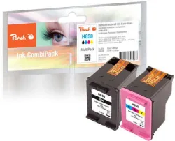 Peach HP 650 2 Druckköpfe (bk, col) ersetzt HP No. 650, CZ101AE, CZ102AE für z.B. HP DeskJet 1515, HP DeskJet Ink Advantage 1500