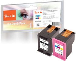 Peach Spar Pack Druckköpfe kompatibel zu HP No. 650 Series