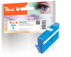 Peach HP 655 c Druckerpatrone cy ersetzt HP No. 655 c, CZ110AE für z.B. HP DeskJet Ink Advantage 3525, HP DeskJet Ink Advantage 4615