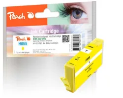 Peach HP 655 y Druckerpatrone ye ersetzt HP No. 655 y, CZ112AE für z.B. HP DeskJet Ink Advantage 3525, HP DeskJet Ink Advantage 4615