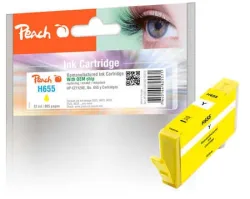 Peach HP 655 y Druckerpatrone ye ersetzt HP No. 655 y, CZ112AE für z.B. HP DeskJet Ink Advantage 3525, HP DeskJet Ink Advantage 4615