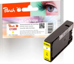 Peach C1500 XLY Druckerpatrone XL ye ersetzt Canon PGI-1500XLY, 9195B001 für z.B. Canon Maxify MB 2750, Canon Maxify MB 2050, Canon Maxify MB 2755