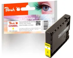 Peach C2500 XLY Druckerpatrone XL ye ersetzt Canon PGI-2500XLY, 9267B001 für z.B. Canon Maxify MB 5150, Canon Maxify MB 5450, Canon Maxify iB 4000