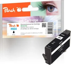 Peach HP 934 bk Druckerpatrone bk ersetzt HP No. 934 bk, C2P19A für z.B. HP OfficeJet Pro 6230, HP OfficeJet Pro 6830, HP OfficeJet 6815