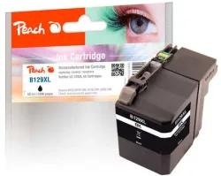 Peach B129 XLBK Druckerpatrone XL bk ersetzt Brother LC-129XLBK für z.B. Brother MFCJ 6720 DW, Brother MFCJ 6520 DW, Brother MFCJ 6920 DW