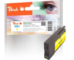 Peach HP 951 y Druckerpatrone ye ersetzt HP No. 951 y, CN052A für z.B. HP OfficeJet Pro 8600 Plus e-All-in-One, HP OfficeJet Pro 8100 ePrinter