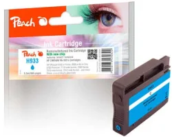 Peach HP 933 c Druckerpatrone cy ersetzt HP No. 933 c, CN058A für z.B. HP OfficeJet 6700 Premium, HP OfficeJet 6100 e-Printer, HP OfficeJet 7110