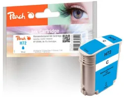 Peach HP 72 C Druckerpatrone cy ersetzt HP No. 72 C, C9398A für z.B. HP DesignJet T 1100 24 Inch, HP DesignJet T 1100 44 Inch, HP DesignJet T 1100 MFP