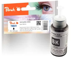 Peach E774 BK Tintenbehälter bk ersetzt Epson No. 774BK, C13T774140 für z.B. Epson L 355, Epson EcoTank ET -14000, Epson EcoTank ET -2500