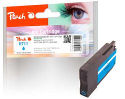 Peach Tintenpatrone cyan kompatibel zu  HP No. 711, CZ130AE