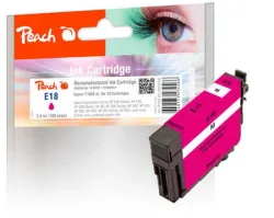 Peach E18 m Druckerpatrone ma ersetzt Epson No. 18 m, C13T18034010 für z.B. Epson Expression Home XP -100, Epson Expression Home XP -102