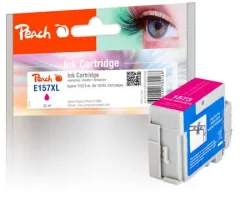 Peach E157 Druckerpatrone XL ma ersetzt Epson T1573M, C13T15734010 für z.B. Epson Stylus Photo R 3000